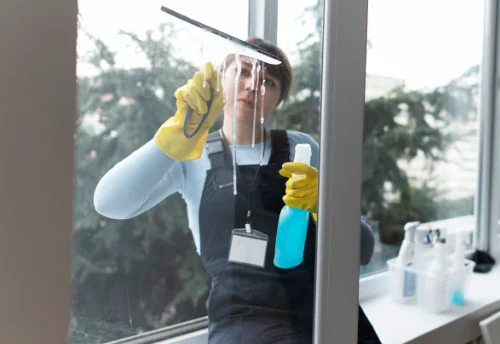 Nettoyage de vitres intérieures et extérieures au Châtelet-sur-Retourne